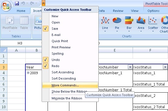 bam add in excel 2007