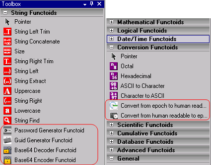 BizTalk Mapper Extensions UtilityPack list Functoids