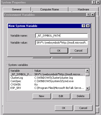 control panel Environment Variables-new-system-variable
