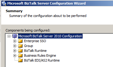 EDI BizTalk Custom Configuration summary