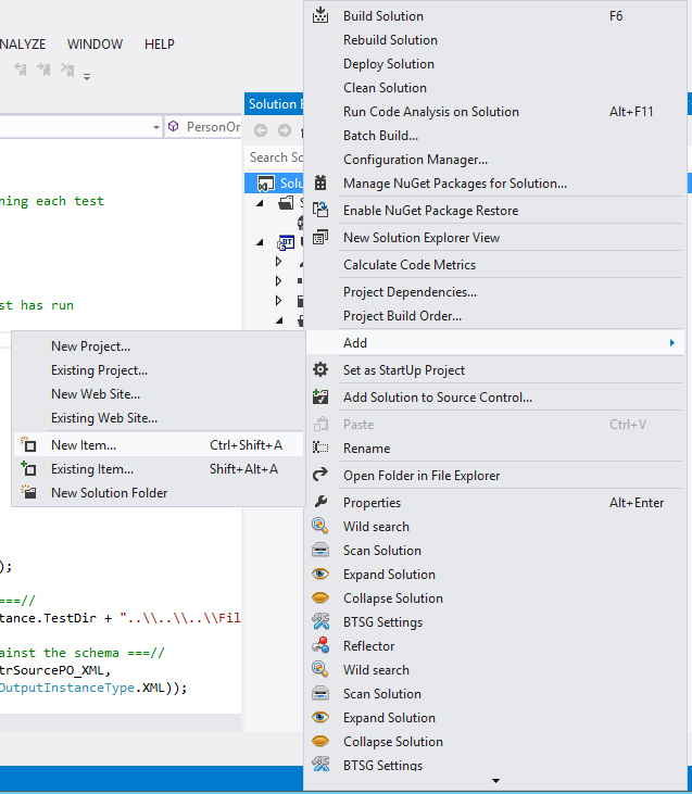 Visual-Studio 2012 Add New TestSettings file