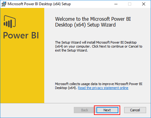 BizTalk Operational Data - Microsoft Power BI Desktop Setup Wizard Finish