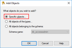 StoredProcedure does not exist: add objects