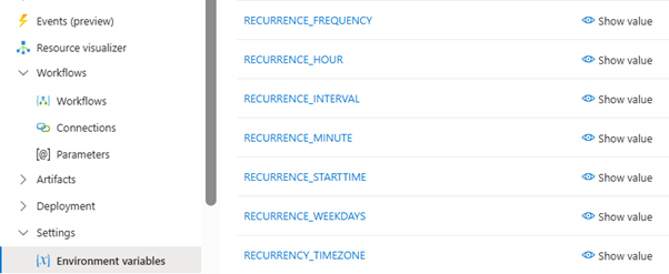 Environment Variables 
