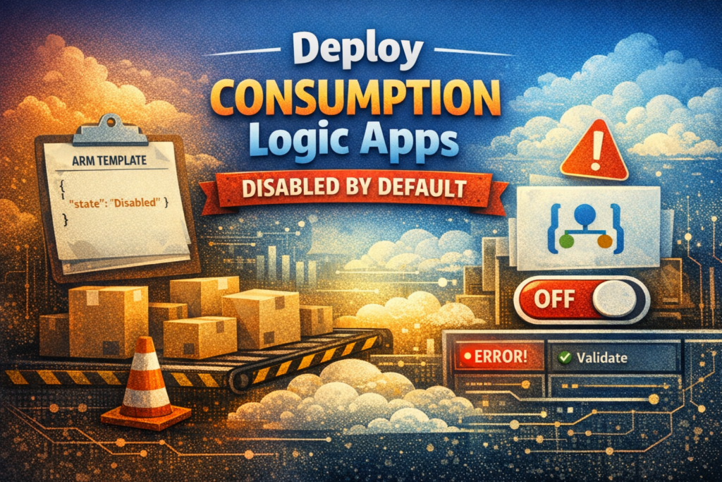 Deploy Logic Apps Consumption Disabled by Default