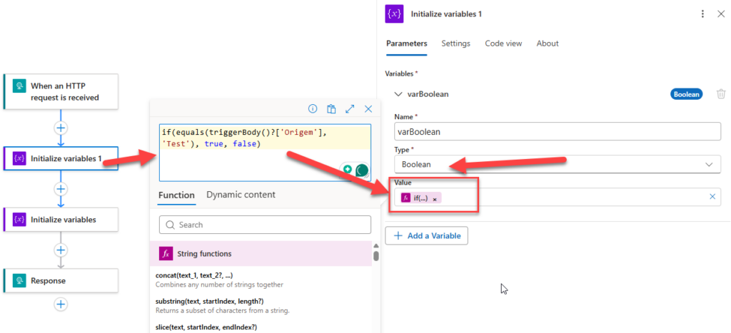 Initialize a Boolean Variable with expressions