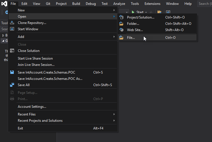 Open File